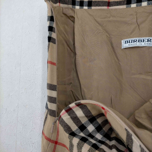 バーバリーズ BURBERRYS イングランド製 ノバチェック ウール スカート レディース