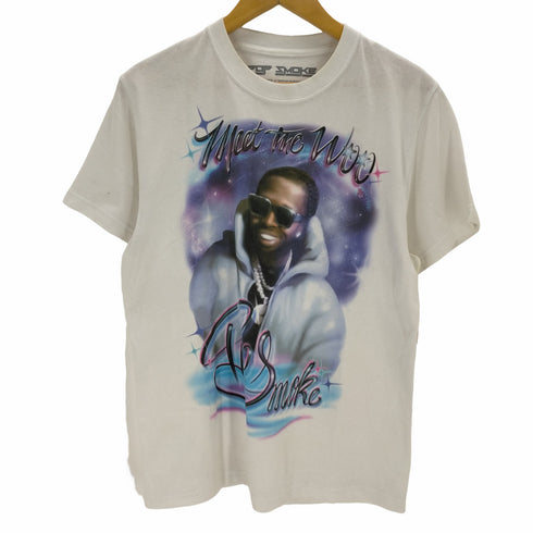 POP SMOKE アーティストプリントTシャツ メンズ