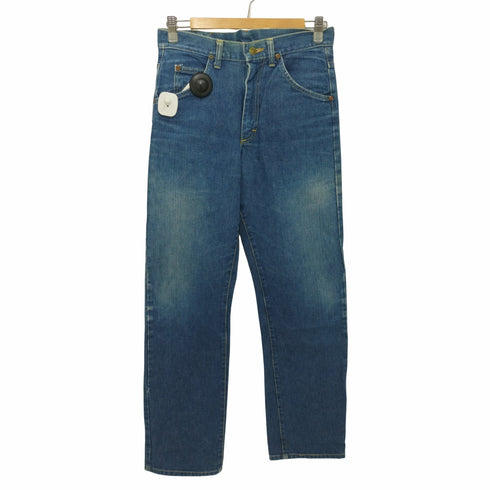 リー Lee 70~80s USA製 200-0141 YKKZIP ユニオンチケット ストレートデニムパンツ ウエストシングルステッチ メンズ 29×36