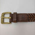 チャップスラルフローレン CHAPS RALPH LAUREN 編み込み レザーベルト メンズ