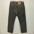 リーバイス Levis 87年製 532刻印 USA製 脇割り 先染めブラック 501 ストレートデニムパンツ メンズ 31×32