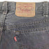 リーバイス Levis 87年製 532刻印 USA製 脇割り 先染めブラック 501 ストレートデニムパンツ メンズ 31×32