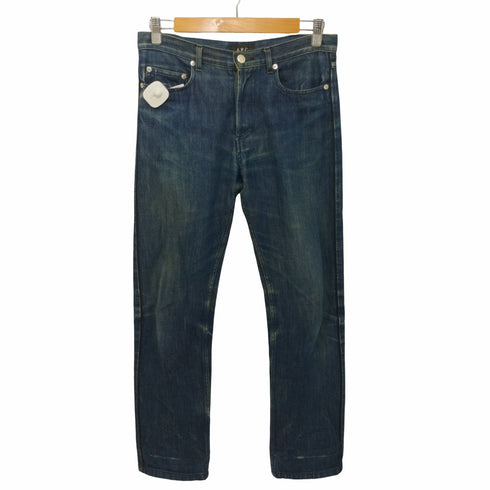 アーペーセー A.P.C. ストレートデニムパンツ ハチの巣 メンズ US:28-29
