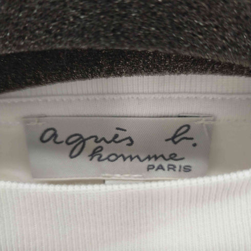 アニエスベーオム Agnes b.homme デザインプリント S/S TEE メンズ 3