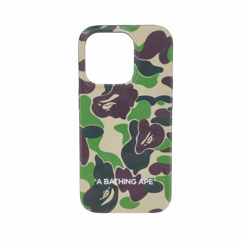 アベイシングエイプ A BATHING APE ABC CAMO IPHONE 14 PRO MAX CASE スマホケース メンズ