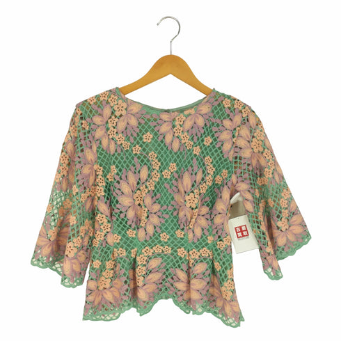 リリーブラウン Lily Brown お花レーストップス レディース FREE