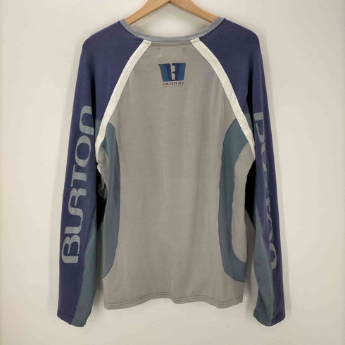 バートン BURTON OLD SNOWBOARDS LOUNGE Y2Kデザイン 長袖Tシャツ メンズ import:M