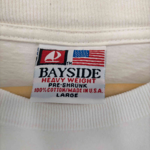 ベイサイド BAYSIDE 90S MADE IN USA 両面プリントクルーネックTシャツ メンズ import:L