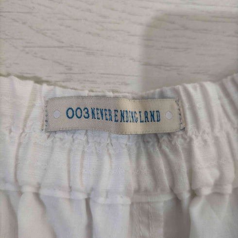 003 NEVER ENDING LAND キューバー クロップドパンツ レディース