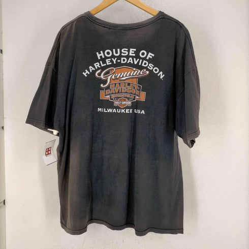 ハーレーダヴィットソン HARLEY DAVIDSON USA製 ©2012 両面プリント 半袖Tシャツ メンズ 2XL