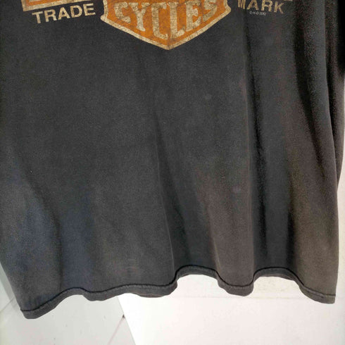 ハーレーダヴィットソン HARLEY DAVIDSON USA製 ©2012 両面プリント 半袖Tシャツ メンズ 2XL