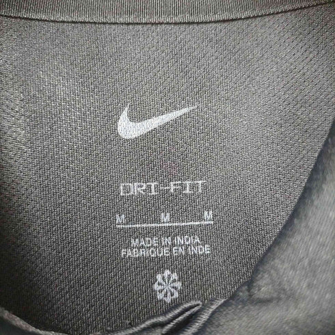 ナイキ NIKE DRI-FIT ワンポイント スウッシュ 刺繍 S/S ポロシャツ メンズ import:M