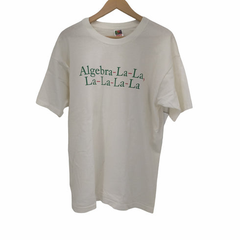 フルーツオブザルーム FRUIT OF THE LOOM 90S MADE IN USA 数式プリントTシャツ メンズ import:XL