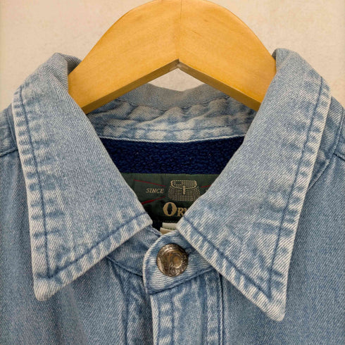 オービス ORVIS 裏起毛デニムジャケット メンズ JPN:M