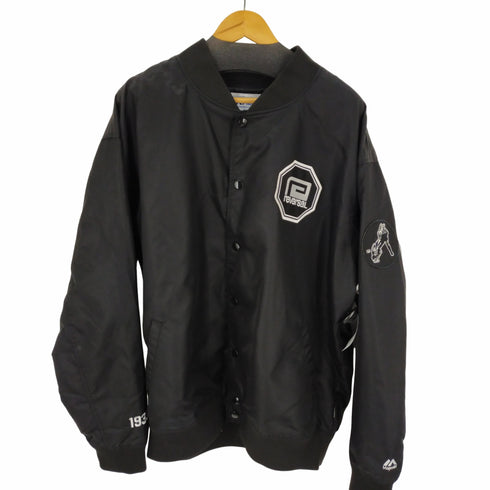 マジェスティック MAJESTIC SATIN STADIUM JKT スタジアムジャケット メンズ 2XL