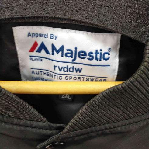 マジェスティック MAJESTIC SATIN STADIUM JKT スタジアムジャケット メンズ 2XL