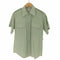 ヴァンヒューゼン VAN HEUSEN US ARMY GREEN DRESS S/S SHIRT メンズ