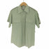 ヴァンヒューゼン VAN HEUSEN US ARMY GREEN DRESS S/S SHIRT メンズ