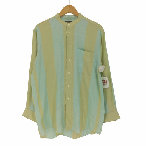 アンリリュシャピュイ Henri-Luc Chapuis スタンドカラー L/S シャツ メンズ import:M
