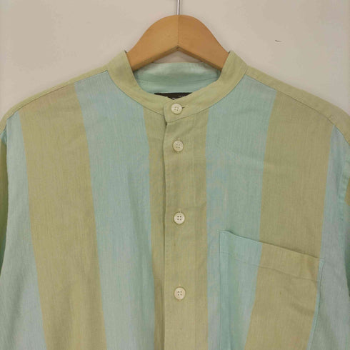アンリリュシャピュイ Henri-Luc Chapuis スタンドカラー L/S シャツ メンズ import:M