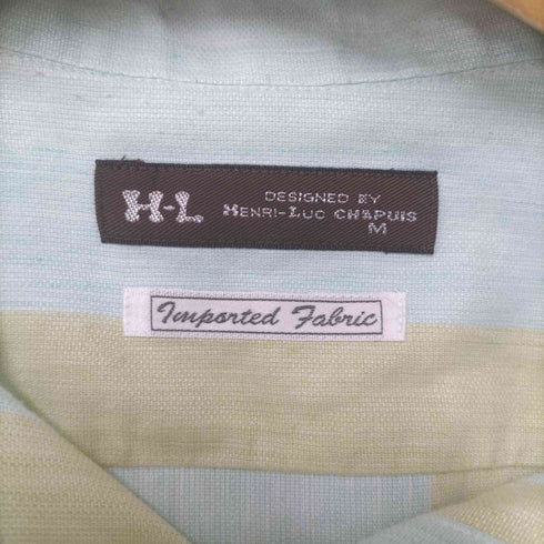 アンリリュシャピュイ Henri-Luc Chapuis スタンドカラー L/S シャツ メンズ import:M