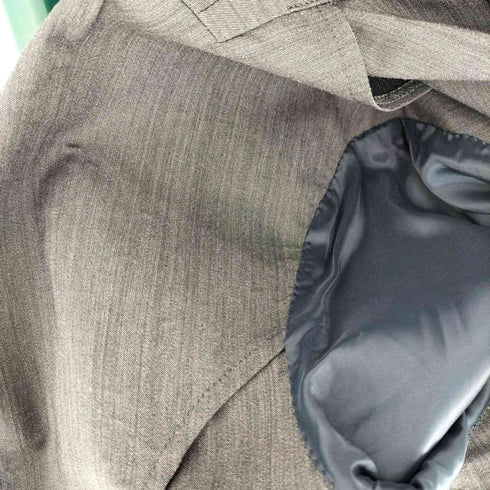 ラルディー二 LARDINI Easy Wear パッカブル ストレッチ 3B ウールテーラードジャケット セットアップ メンズ 46 7REG