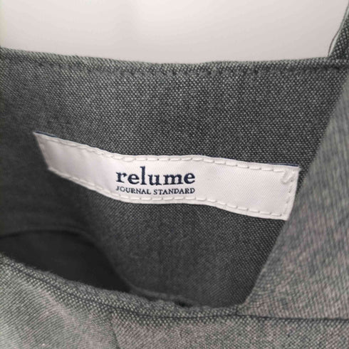 ジャーナルスタンダードレリューム JOURNAL STANDARD relume 22SS TRストレッチダブルボタンサロペット レディース 36