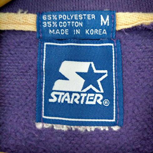 スターター STARTER 90S Minnesota State Screaming Eagles カレッジロゴ 鹿の子スウェットトレーナー メンズ import:M