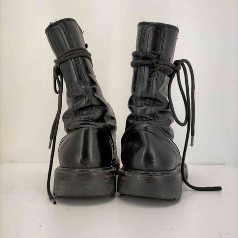 アンドゥムルメステール Ann DEMEULEMEESTER MADE IN ITALY 8ホールレースアップブーツ レディース EUR:37