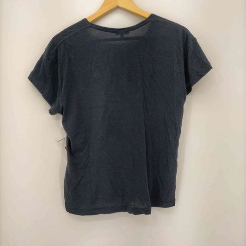 アンドゥムルメステール Ann DEMEULEMEESTER 05401M UネックコットンポケットTシャツ レディース import:XS