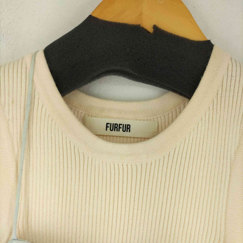 ファーファー furfur ニットセットジャガードワンピース レディース ONE SIZE