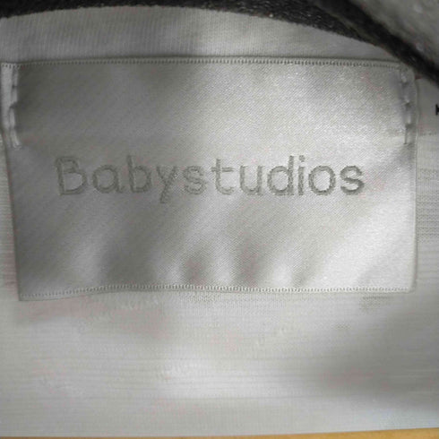 BABYSTUDIOS パンチング加工 S/Sポロシャツ メンズ L