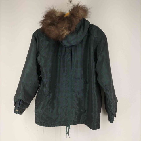 ハントクラブ HUNT CLUB ファー付き総柄ジャケット メンズ import:S