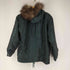 ハントクラブ HUNT CLUB ファー付き総柄ジャケット メンズ import:S