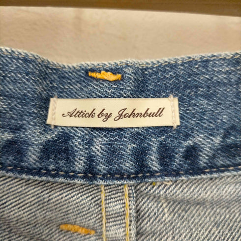 ジョンブル Johnbull ヴィンテージ加工 ワイドデニムパンツ レディース 3S