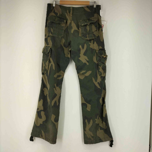 PROJECT MAYHEM カモ柄リップストップパンツ メンズ 34/32