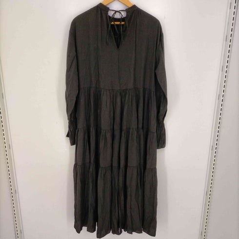 ラウンジドレス Loungedress サテンティアードワンピース レディース FREE
