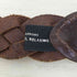 ユナイテッドアローズグリーンレーベルリラクシング UNITED ARROWS green label relaxing レザーメッシュベルト メンズ M
