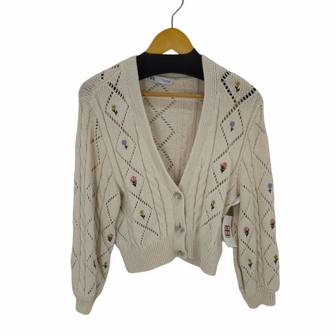 ザラ ZARA GEM BUTTON GARDIGAN レディース JPN:M