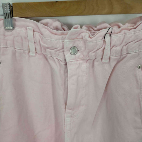 ザラ ZARA サルエルカラーデニム レディース 38