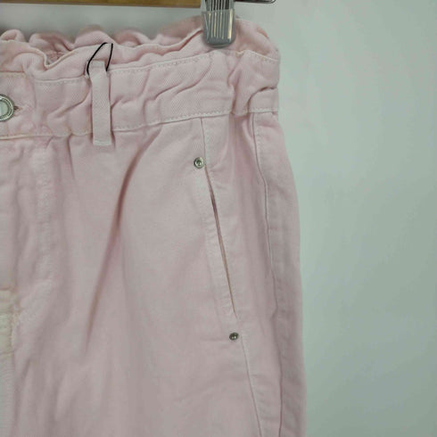 ザラ ZARA サルエルカラーデニム レディース 38