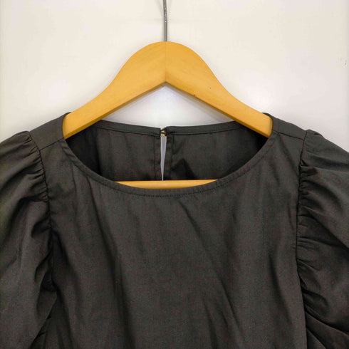 ラウンジドレス Loungedress パフロングスリーブブラウス レディース FREE