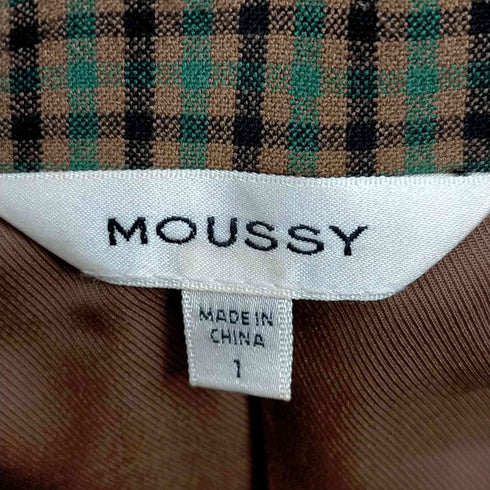 マウジー moussy BOXY DOUBLE ジャケット レディース JPN:1