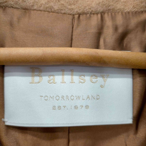 ボールジー BALLSEY メルトンコンビウールコート レディース
