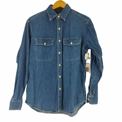 ギャップ Gap 90S OLD デニム L/S シャツ メンズ import:XS