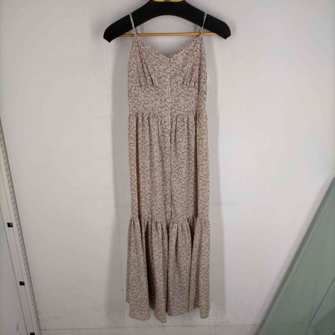ジュノア JUNOAH アンサンブル 花柄シフォンワンピース レディース JPN:M