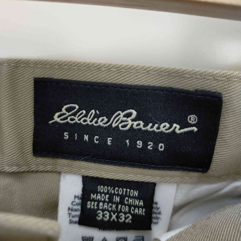 エディーバウアー Eddie Bauer 2タックチノパンツ メンズ 33×32
