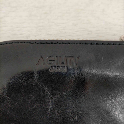 AGILTY レザーコインケース メンズ