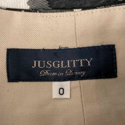 ジャスグリッティー JUSGLITTY ジャガードスカート レディース 0