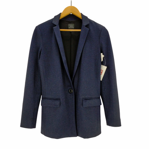 アルマーニエクスチェンジ ARMANI EXCHANGE 1Bラメテーラードジャケット レディース XS